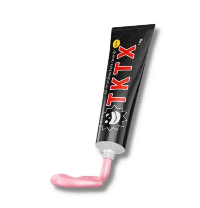 Numbing Cream;Reduces the sensation of pain and discomfort during tattoing, offers benefit to anyone looking to get a piercing making the experience calmerperi 10g