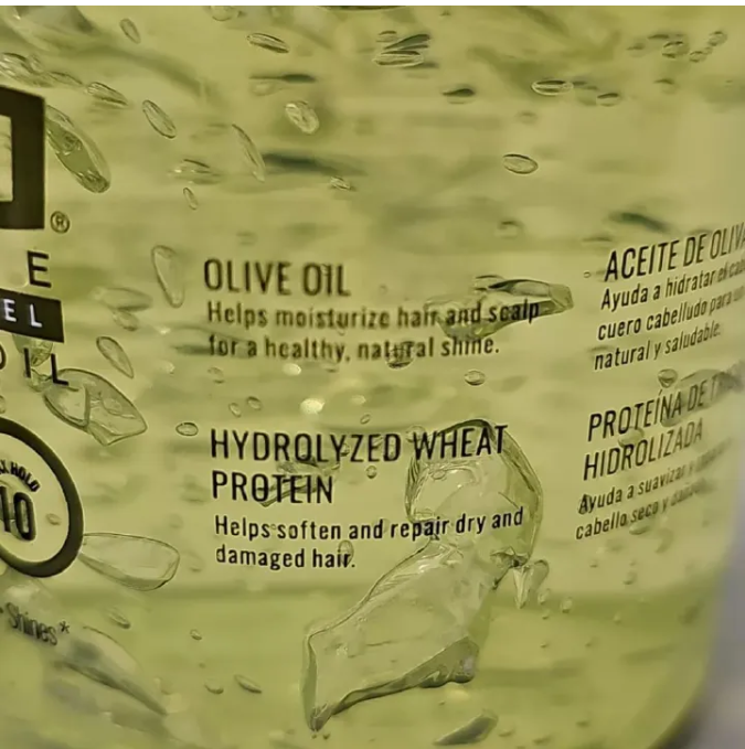 ECO STYLE Professional Styling Gel Olive Oil - All Hair Types - Repairs Conditions Defines Moisturizes Soothes Shines - Ecoco