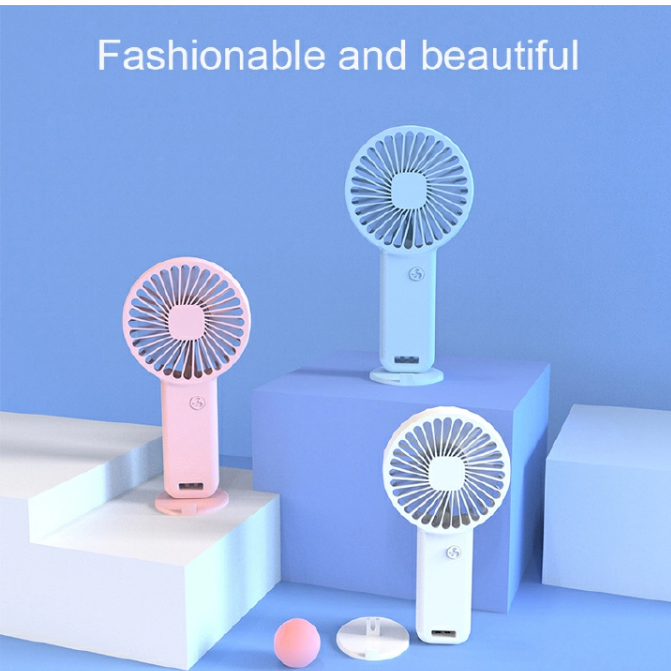 USB rechargeable Handheld fan Mini Hand-held fan fashion Hand held fan portable Mini handy Fan Mini Fan with 3 Speeds