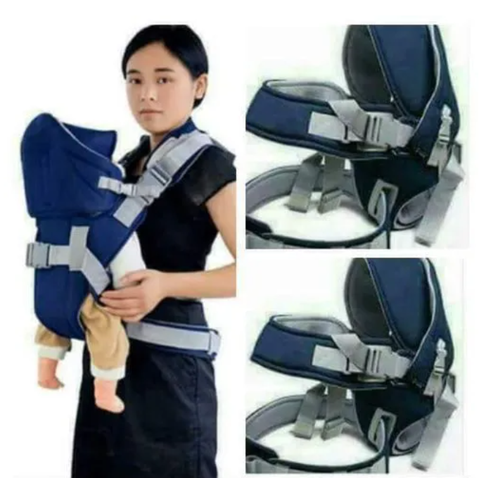 Comfortable Warm Baby Carrier With a hood,Carry's from front It adapts itself to your needs thanks to its many carrying positions ie,off centre,on your hip etc.
