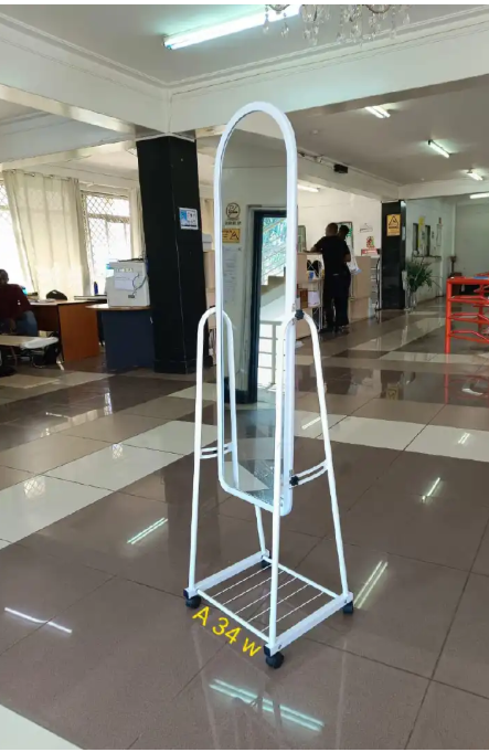 Full Length Dressing Mirror with Wheels and shoes Rack ,Dolls fitting room dressing mirror full-length mirror model rotating mirror furniture play set