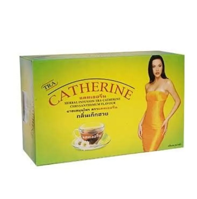 SLIMMING TEA Catherine Tea Chrysanthemum Herbal Weightloss - 32 Bags Green