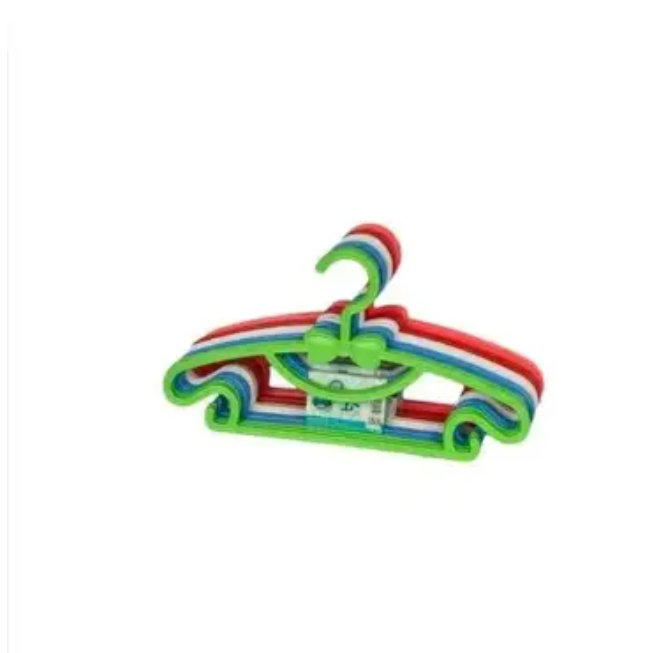 Generic 12/24 pieces Plastic Kids Hangers, Well designed to fit Babies,Toddlers and Teen Clothes