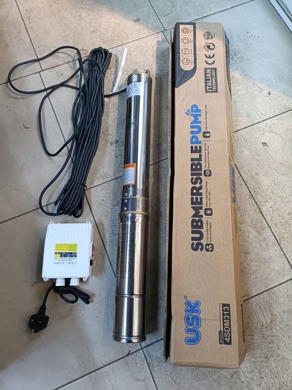 Submersible water pump 0.5hp,50M