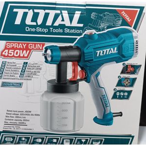 TOTAL PROFESSONAL HIGH QUALITY SPRAYGUN  450W  PAINT SPRAYER SPRAY GUN