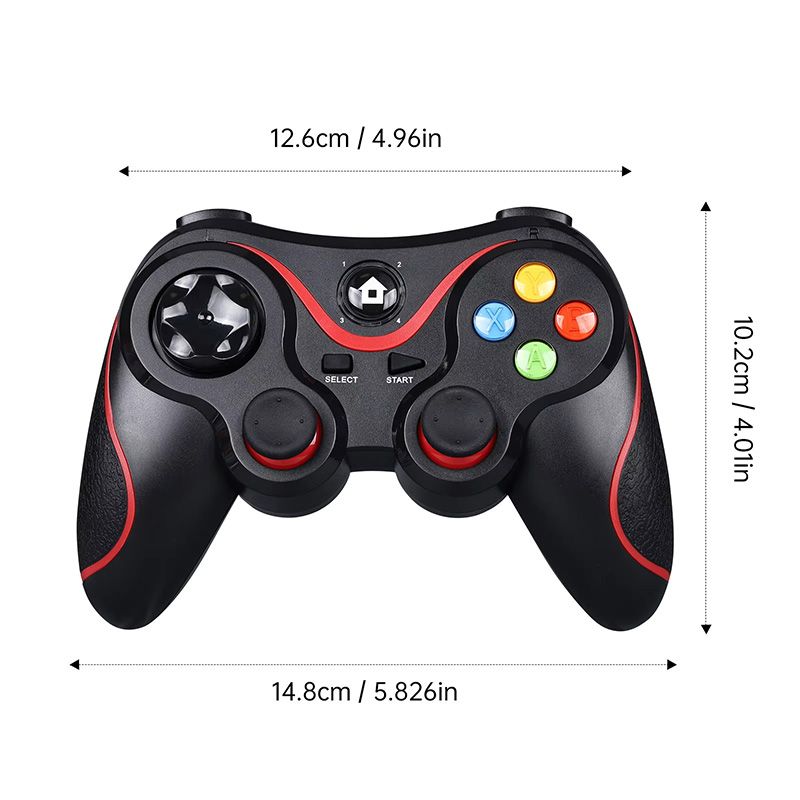 2.4G Bluetooth-Compatible Wireless Game Controller For Android Gamepad Console PC Joystick For PS3/PS4/Switch Controle Accessory