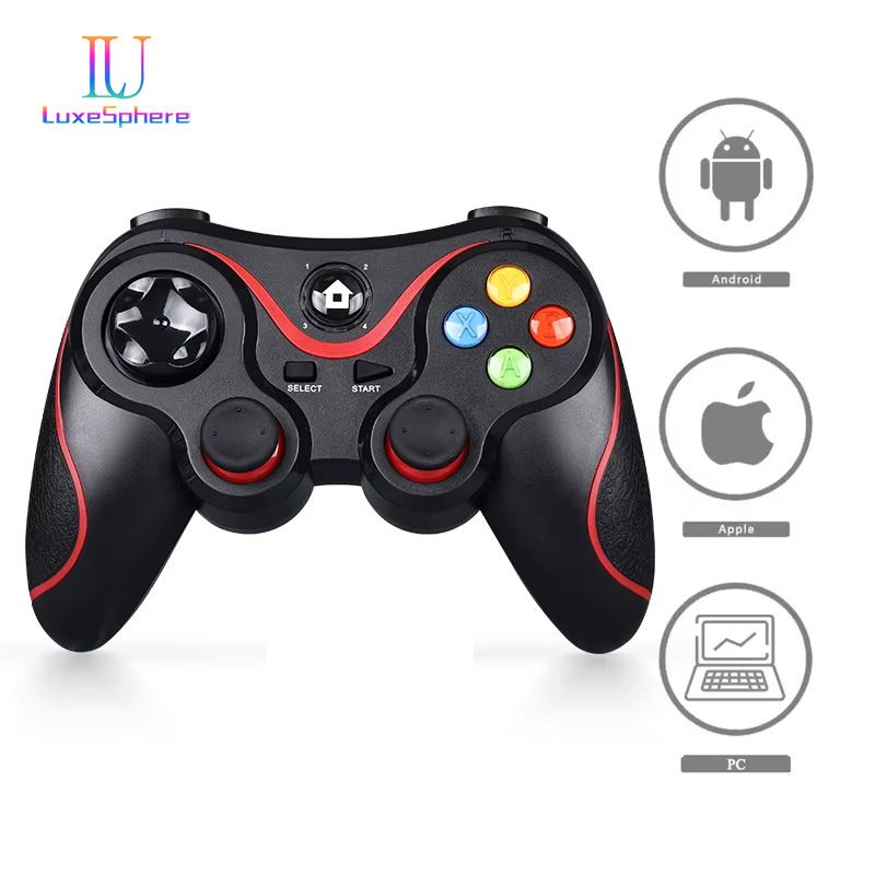 2.4G Bluetooth-Compatible Wireless Game Controller For Android Gamepad Console PC Joystick For PS3/PS4/Switch Controle Accessory