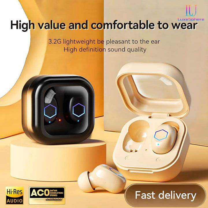 New Arrivals Earpods Bluetooth Earphones TWS Wireless Earphones 5.3 Waterproof Sport Earphones with Microphone Music Headphones In-ear Games Headsets For Phone