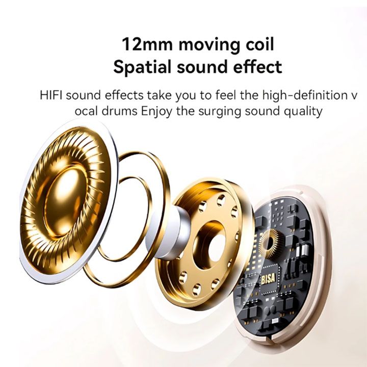 New Arrivals Earpods Bluetooth Earphones TWS Wireless Earphones 5.3 Waterproof Sport Earphones with Microphone Music Headphones In-ear Games Headsets For Phone