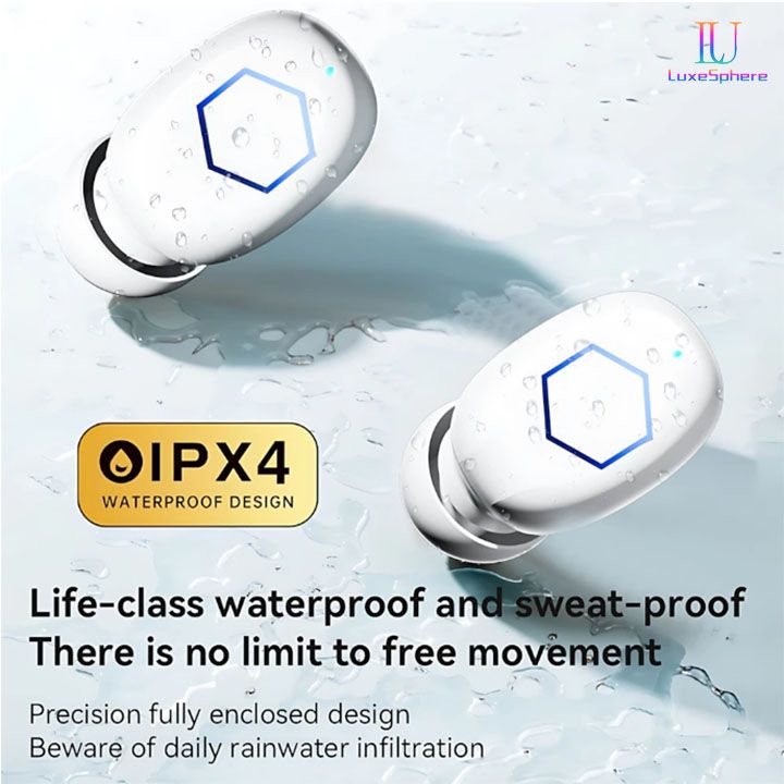 New Arrivals Earpods Bluetooth Earphones TWS Wireless Earphones 5.3 Waterproof Sport Earphones with Microphone Music Headphones In-ear Games Headsets For Phone