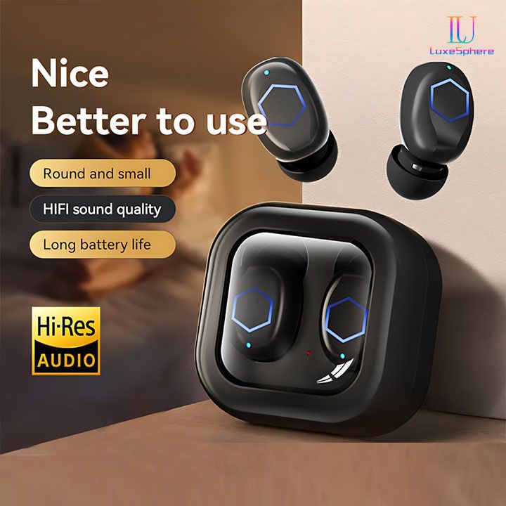 New Arrivals Earpods Bluetooth Earphones TWS Wireless Earphones 5.3 Waterproof Sport Earphones with Microphone Music Headphones In-ear Games Headsets For Phone