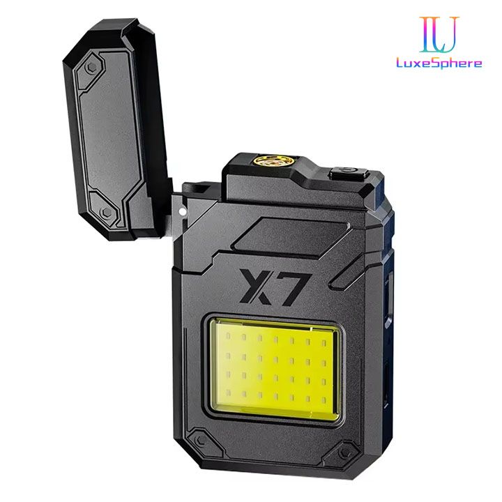 New Arrivals USB Rechargeable Electric Lighter Multi Functional Charging Lighter Portable Lighting Lighter Outdoor Camping Waterproof Lighter Ultra Long Battery Life