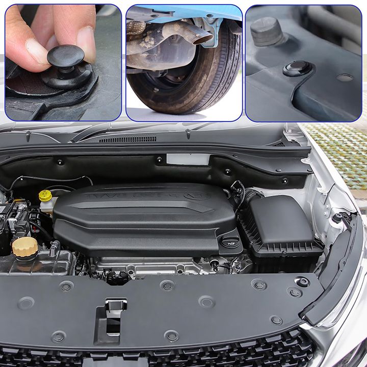 5Fastener Remover 240Pcs Bumper Retainer Clips Car Plastic Rivets Fasteners Push Retainer Kit Most Popular Sizes Auto Push Pin Rivets Set Door Trim Panel Fender Clips for GM Ford Toyota Honda Chrysler