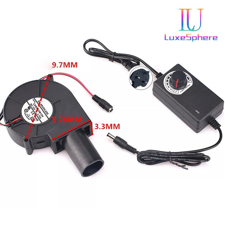 6000Rmp BBQ Fan Small Blast Engine Barbecue Tools with Air Collecting Adjustable Speed Cooking Tool Handheld Barbecue Blower Camping Air Blower Cooking Speed Controller Outdoor Portable Machine