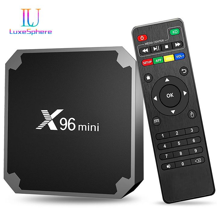 Android Smart TV Box 4k, X96 Mini Android 11.0 Smart Box, Streaming Media Player, Amlogic S905W2 Quad Core RAM 2GB ROM 16GB, Dual 2.4G/5.8G WiFi, HDR+ Smart Home Box for TV with TV Remote Control