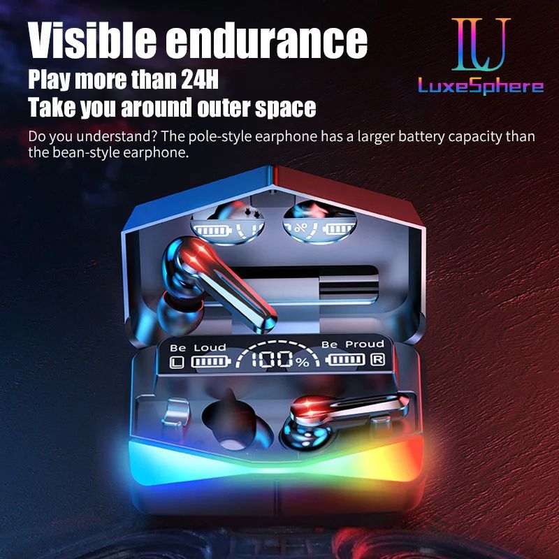 M28 Wireless Earphones Bluetooth Headphones TWS Stereo Touch Control Noise Reduction Waterproof Earbuds Headsets With Microphone