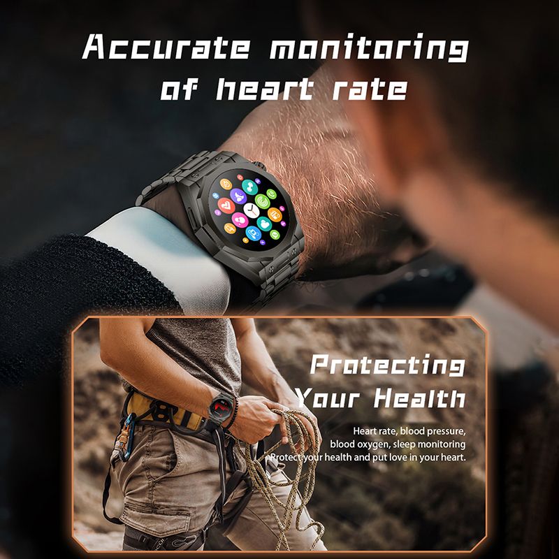 Z18 Max Smart Watch Bluetooth Call Wristwatch Fitness Bracelet, Bluetooth Camera Music Heart Rate Blood Pressure Monitor Tracker Sports Smartwatch IP67 Waterproof Smartwatch Calculator Calendar Alarm