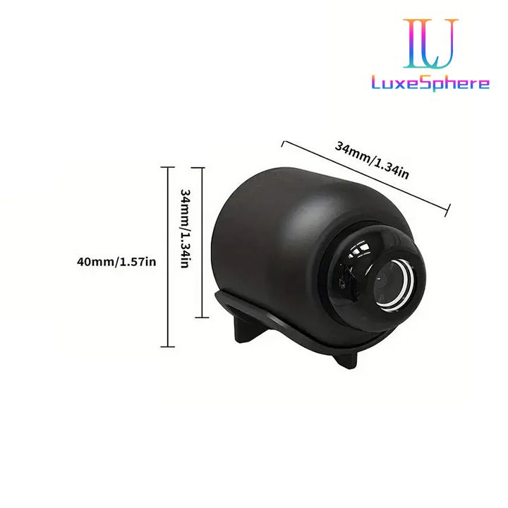 2026 Audio Video Wireless Security Surveillance Camera 1080P HD Mini Camera Wifi IP Smart Home Indoor Night Vision AI Wireless Surveillance Camera Lightweight Clear Portable Motion Detection