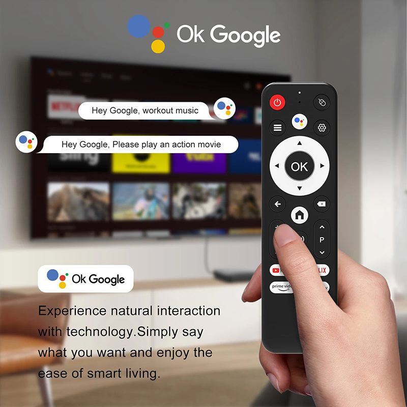 Smart TV Box H96 MAX S905L3 Android 14.0 4K BT Google Voice Remote Media Player Home Android Set Top Box 8GB 128GB