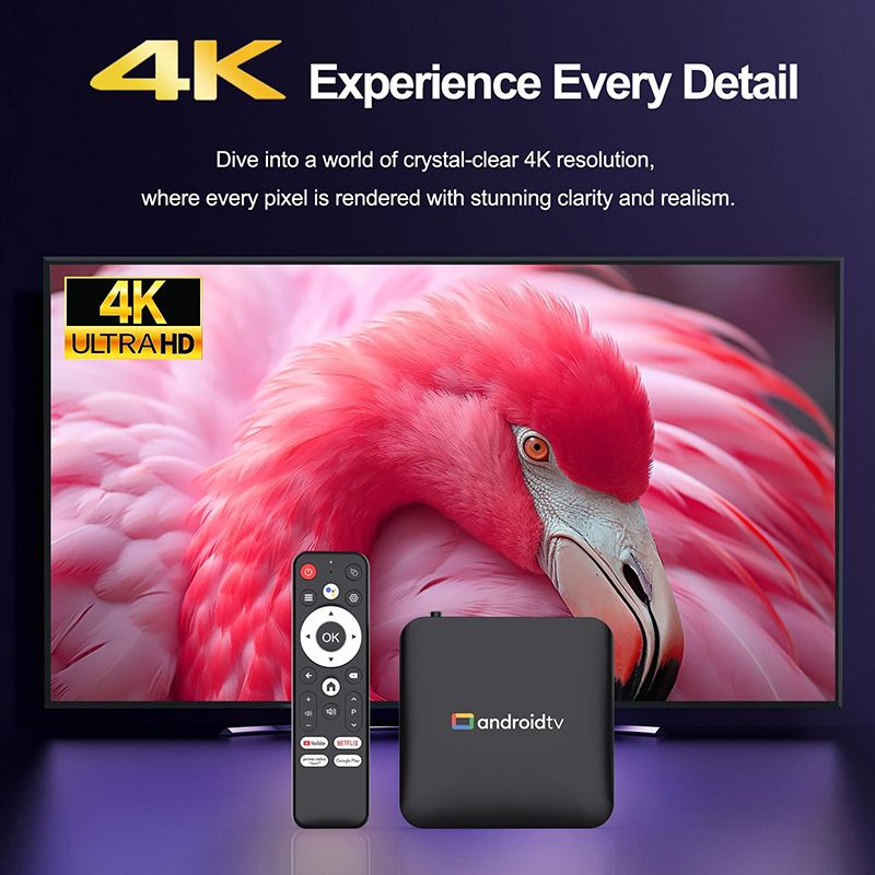 Smart TV Box H96 MAX S905L3 Android 14.0 4K BT Google Voice Remote Media Player Home Android Set Top Box 8GB 128GB