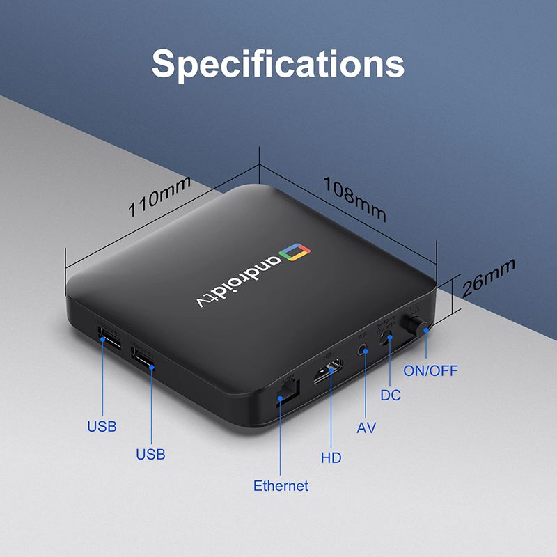 Smart TV Box H96 MAX S905L3 Android 14.0 4K BT Google Voice Remote Media Player Home Android Set Top Box 8GB 128GB