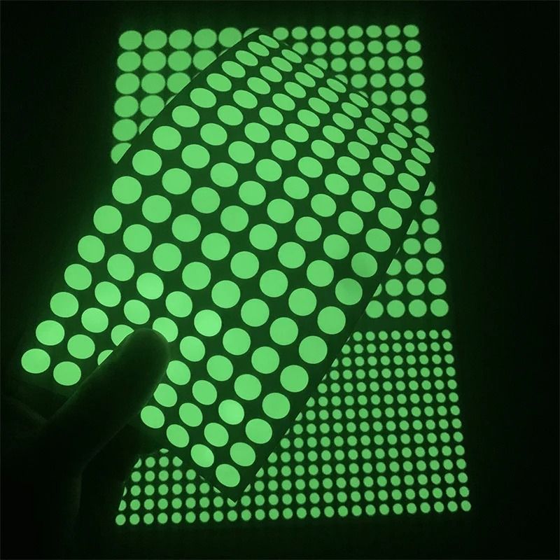 392 PCS Luminous Dots Wall Stickers Fluorescent Home Children's Room Wall DIY Self-adhesive Decorative Glow In The Dark Stickers