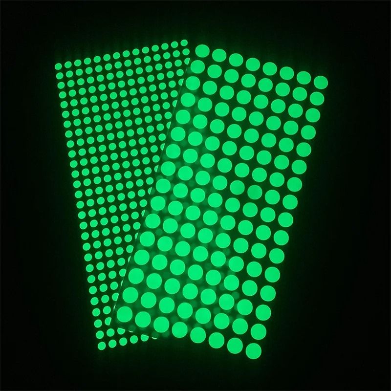 392 PCS Luminous Dots Wall Stickers Fluorescent Home Children's Room Wall DIY Self-adhesive Decorative Glow In The Dark Stickers