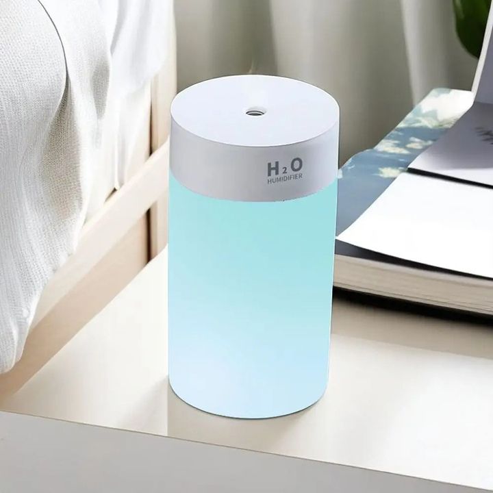 400ml USB Portable Air Humidifier Essential Oil Diffuser Automatically Turns Off LED Light Household Car Use For Home, Office