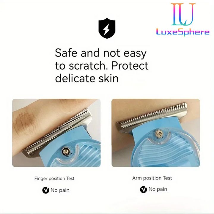 Transparent Body Electric Hair Clipper Professional Trimmer USB Rechargeable Hair Cutting Machine For Men Holiday Gift For Him