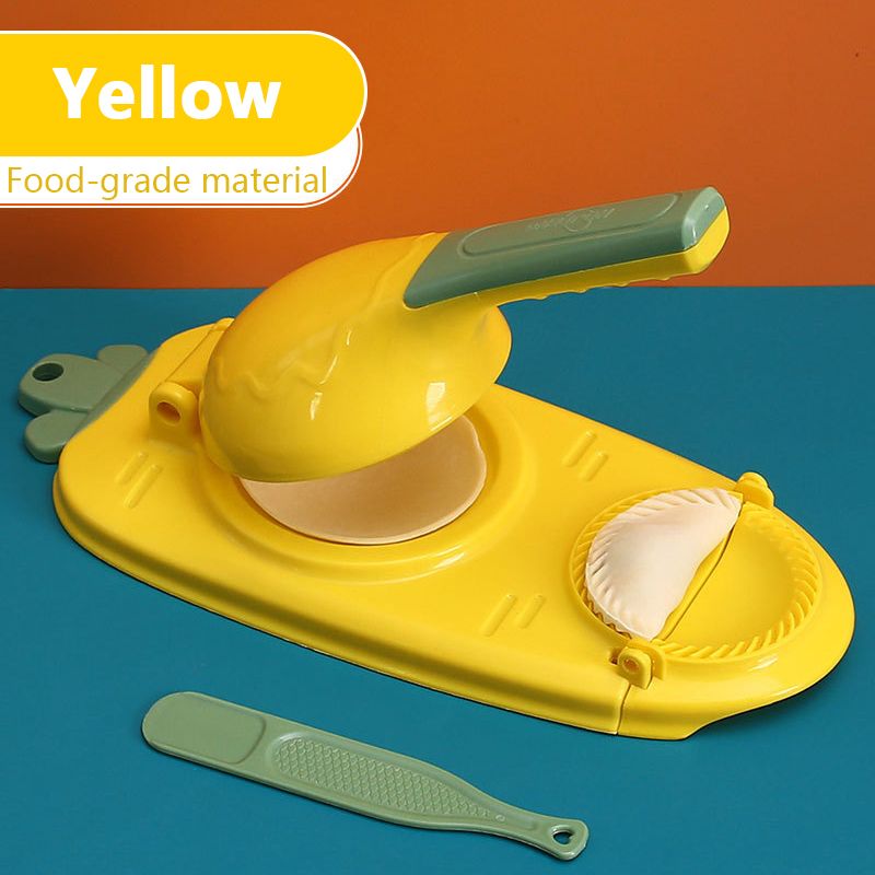 Dumpling Maker Dumpling Press Dumpling Maker Machine 2 in 1 Multifunction Dumpling Mold Set Dumplings Skin Artifact DIY Dumpling Press Maker