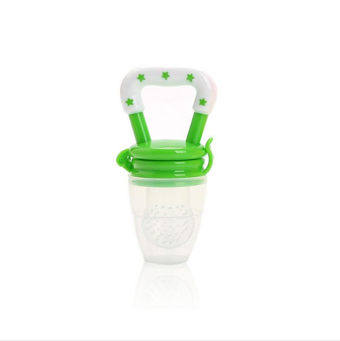 Baby Food Pacifier Fruit Feeder Baby Pacifier Feeder Safe Baby Nipple Pacifier Auxiliary Teether Train your Baby to Eat Independently