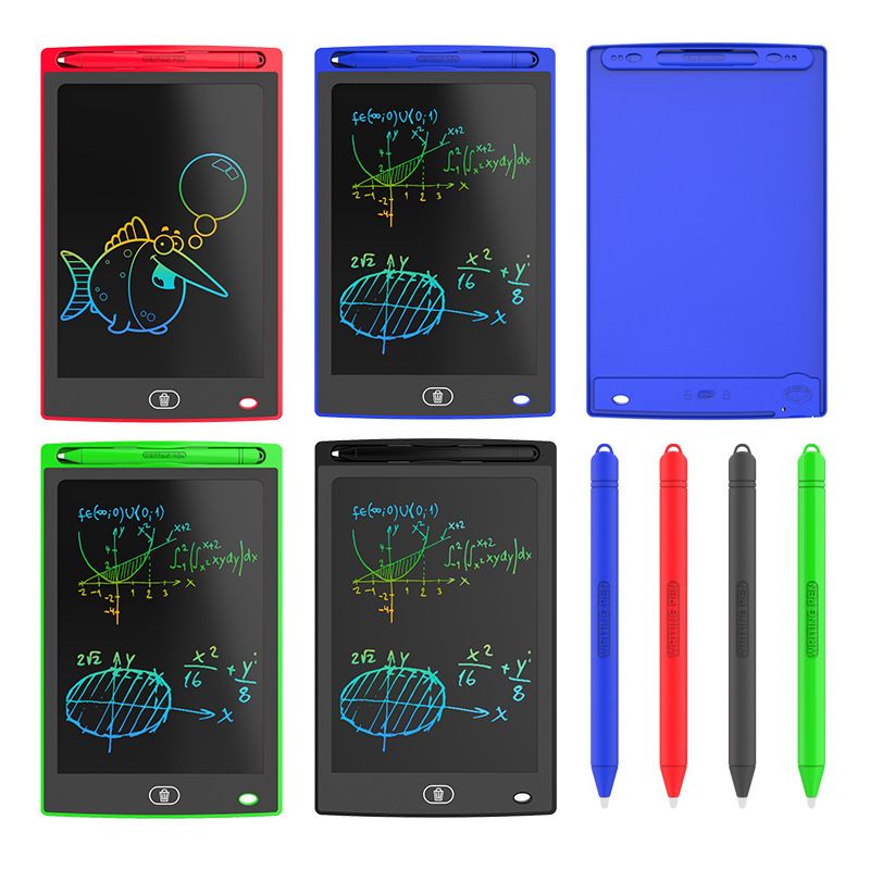 LCD Writing Tablet 12inch Graphic Electronic Writing Drawing Colorful Screen Doodle Board for Children's Toys Painting with Pen Drawing Pad Erasable Drawing Board