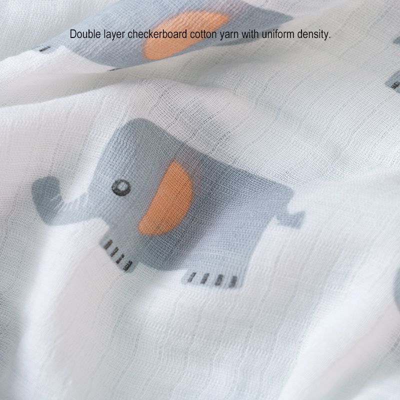 110*110cm Newborn Pure Cotton Muslin Light Gauze Bath Towel Soft Absorbent Baby Swaddle Blanket Soft Newborn Bath Towel