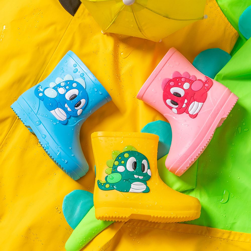 Cartoon Rain Boots for Kids Weather Protection Shoes Rainy Shoes Kids Girls and Boys Rainboots Toddler Rubber Shoes Water Shoes