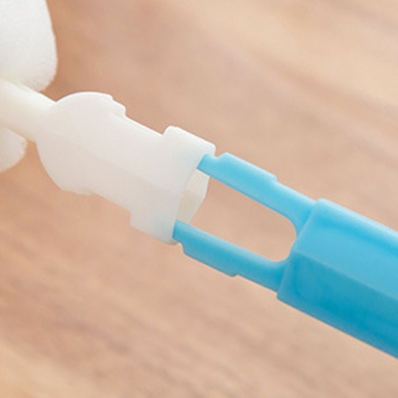 Bottle Brush Sponge Brush Cup Brush Removable Cleaning Brush long handle brush Bottle Cleaning Brush Washing Tool