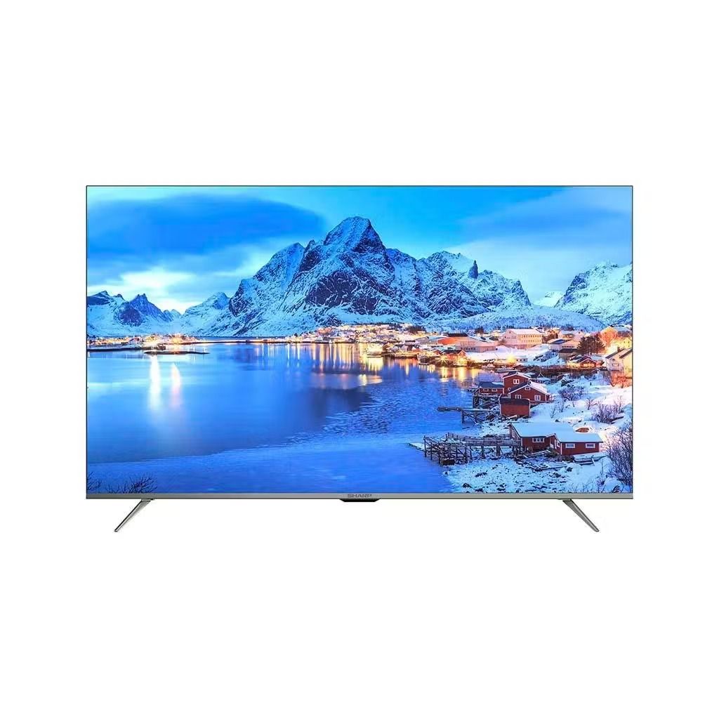 Sharp 55-inch Android TV - 4K Ultra HD Resolution, 4T-C55DL6NX  Supports Dolby Atmos and Dolby Vision, Android 10.0