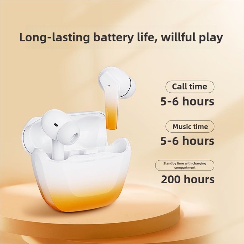 Utarudi GT55 TWS Wireless Bluetooth Gradient Color Earphones Long play time wireless Bluetooth earpods earphone earpod