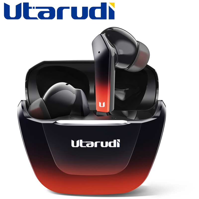 Utarudi GT55 TWS Wireless Bluetooth Gradient Color Earphones Long play time wireless Bluetooth earpods earphone earpod