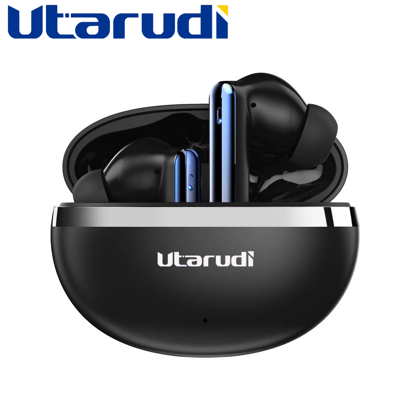 Utarudi GT25 TWS Wireless Bluetooth Earphones Long play time wireless Bluetooth earpods earphone earpod Black