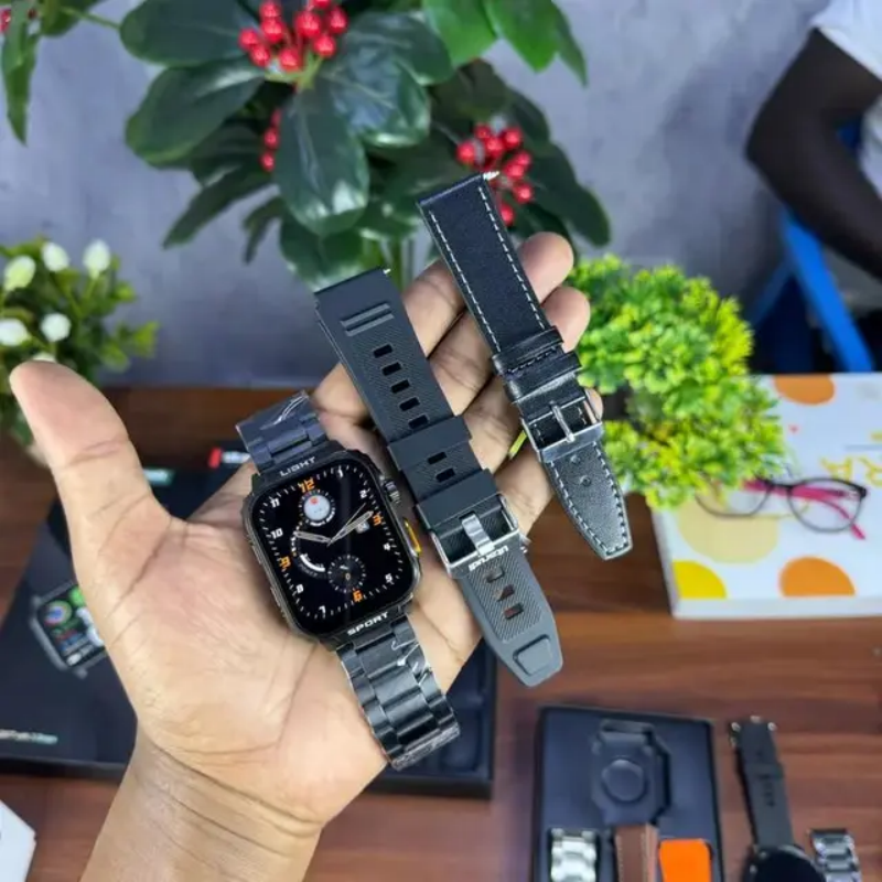 Utarudi GS88 Smart Watch Strap Full Touch Screen 1.91'' IPS Sports Fitness Watch IP68 Waterproof Sport Watch Bluetooth Smart Watch