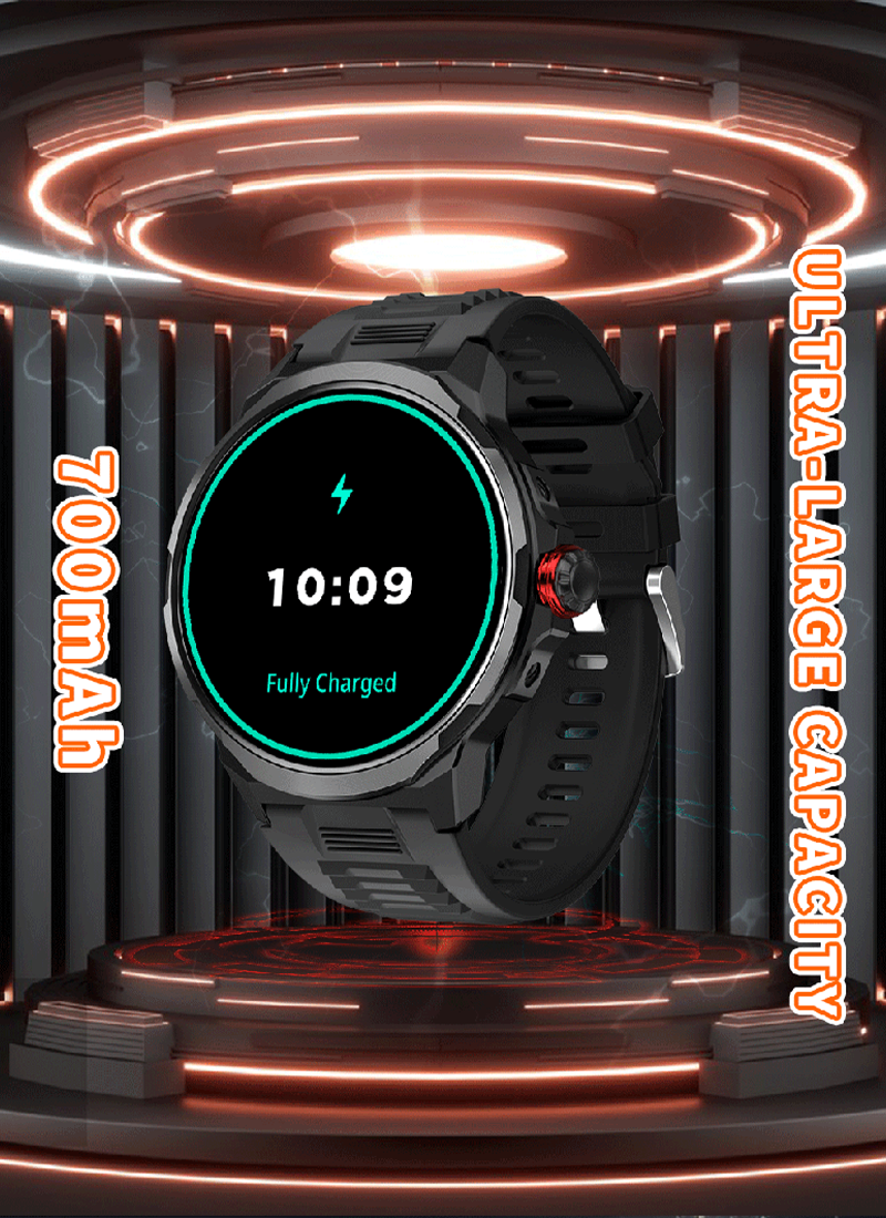 Utarudi GS99 15 Days Work Time Trajectory Of Motion Smart Watch IP68 3*Straps 1.93'' HD AMOLED Full Touch Screen Sports Fitness Watch IP68 Waterproof  Big Watch For BossBluetooth Smart Watch