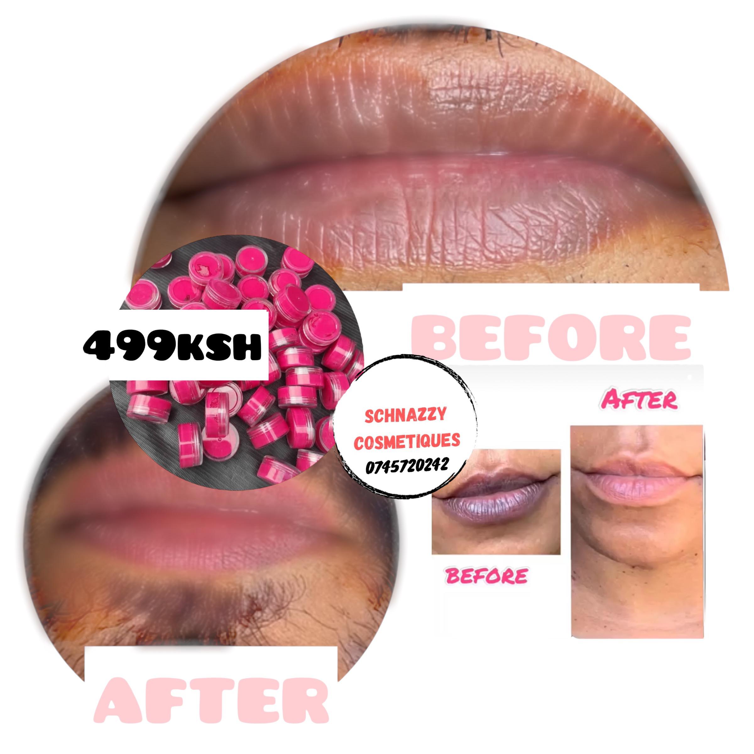 Best Unisex Deep Pink Salve Lip Tint Cream Quick Easy Transformation New Magic Pink Lips Cream Lip Therapy Cream Lighten Black Smoker Lips Get Rosy Pink Lips Stubborn Dark Dry Chapped Lips New Arrival