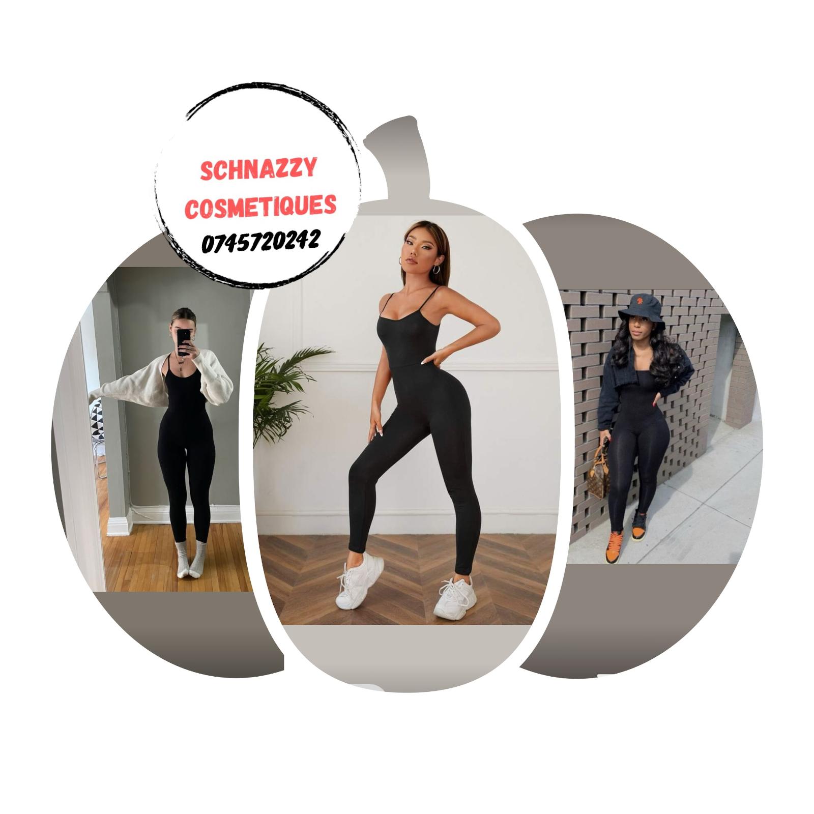 One Piece Solid Color Lightweight Trendy Women Jumpsuit Cami Sleeveless Spaghetti Strap Skinny Leg Playsuit Romper One Size Fit 8-14 (28-34) Casual Legging Bottom Leisure Style