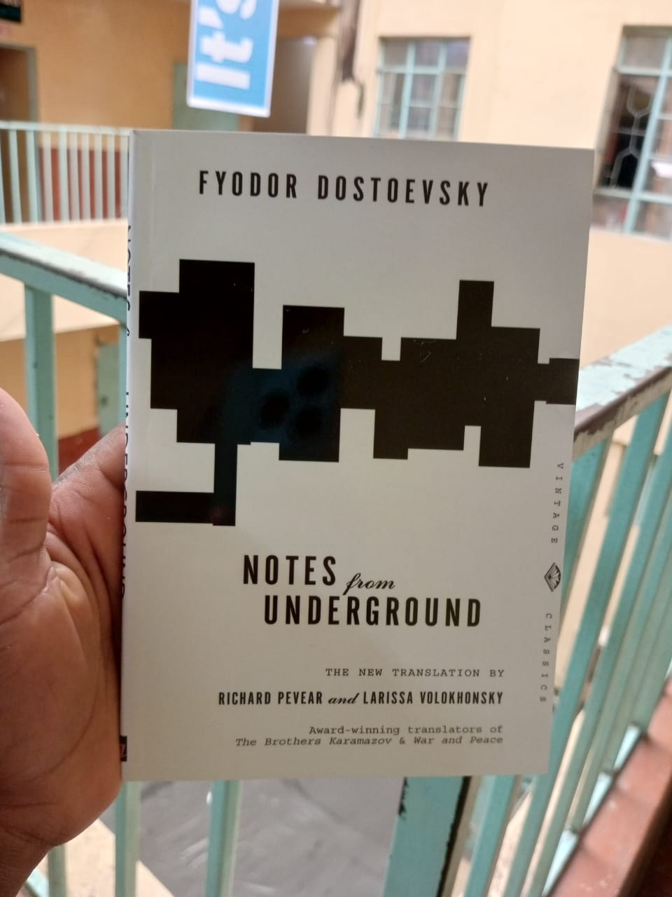 Notes from Underground .Author: Fyodor Dostoevsky