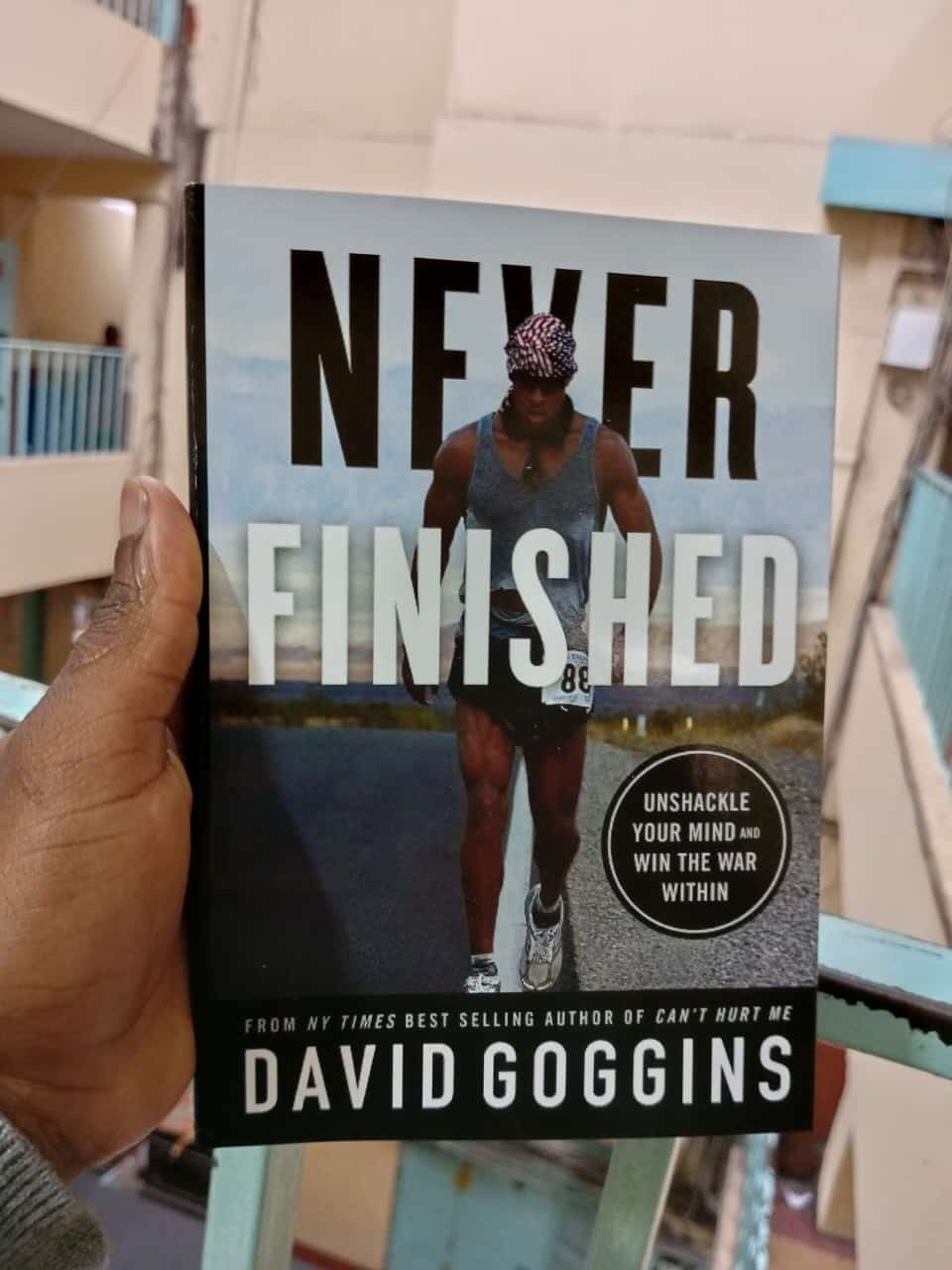 Never Finished .Author: David Goggins