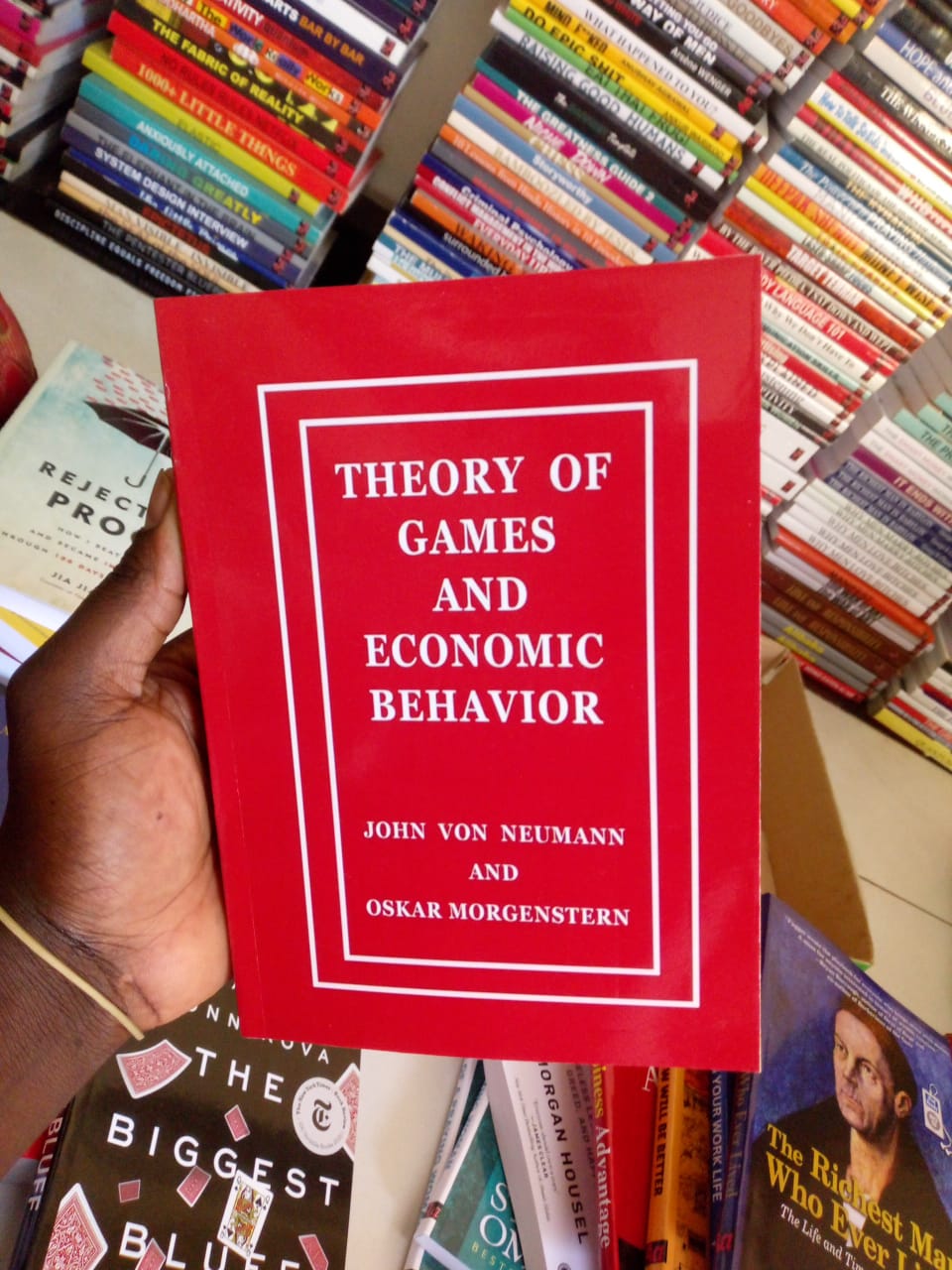 "Theory of Games and Economic Behavior" Authors: John von Neumann and Oskar Morgenstern