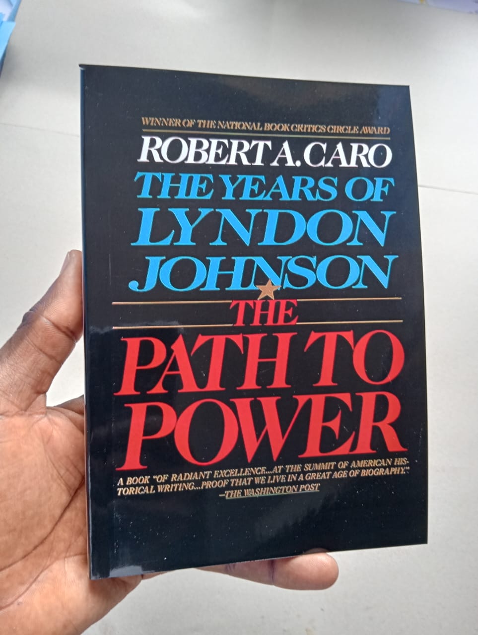 The Path to Power Book By Robert A. Caro