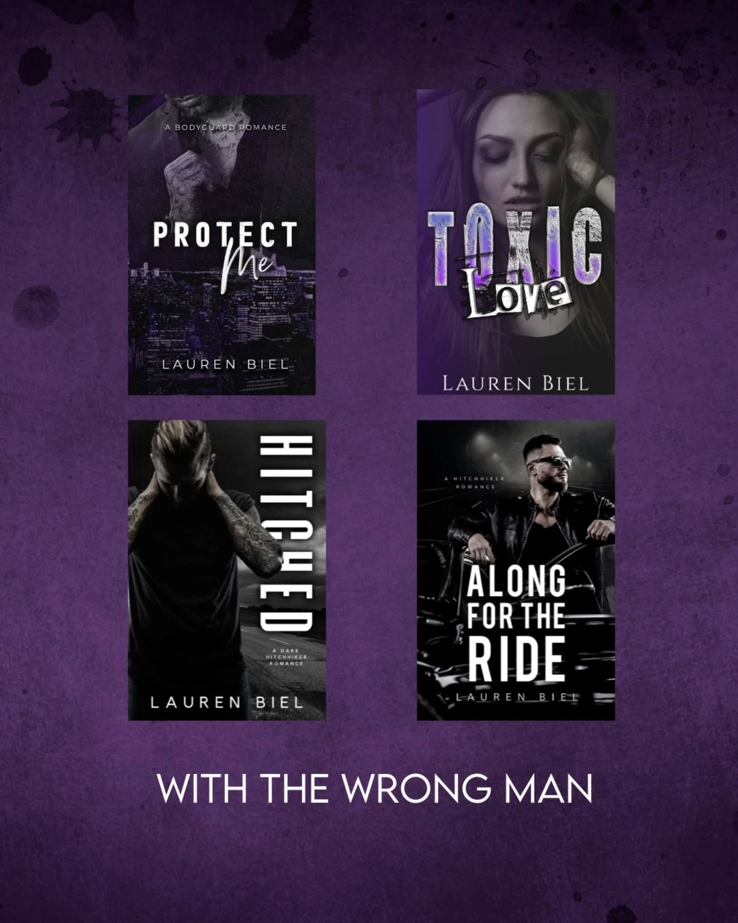 "Lauren Biel Romance Series: Passion, Danger & Twisted Love (4 Books)"