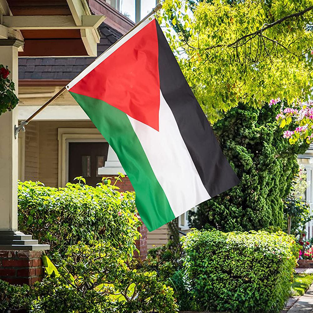 Beautiful Palestine Very Big Flag – 36 inch By 60 inch ( 92 cm x 153 cm ) – High Quality Durable Material