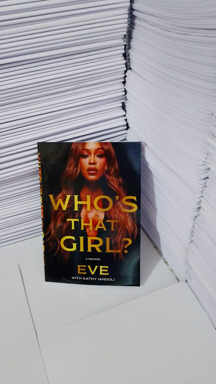"WHO'S THAT GIRL? A MEMOIR" Book By Eve with Kathy Iandoli